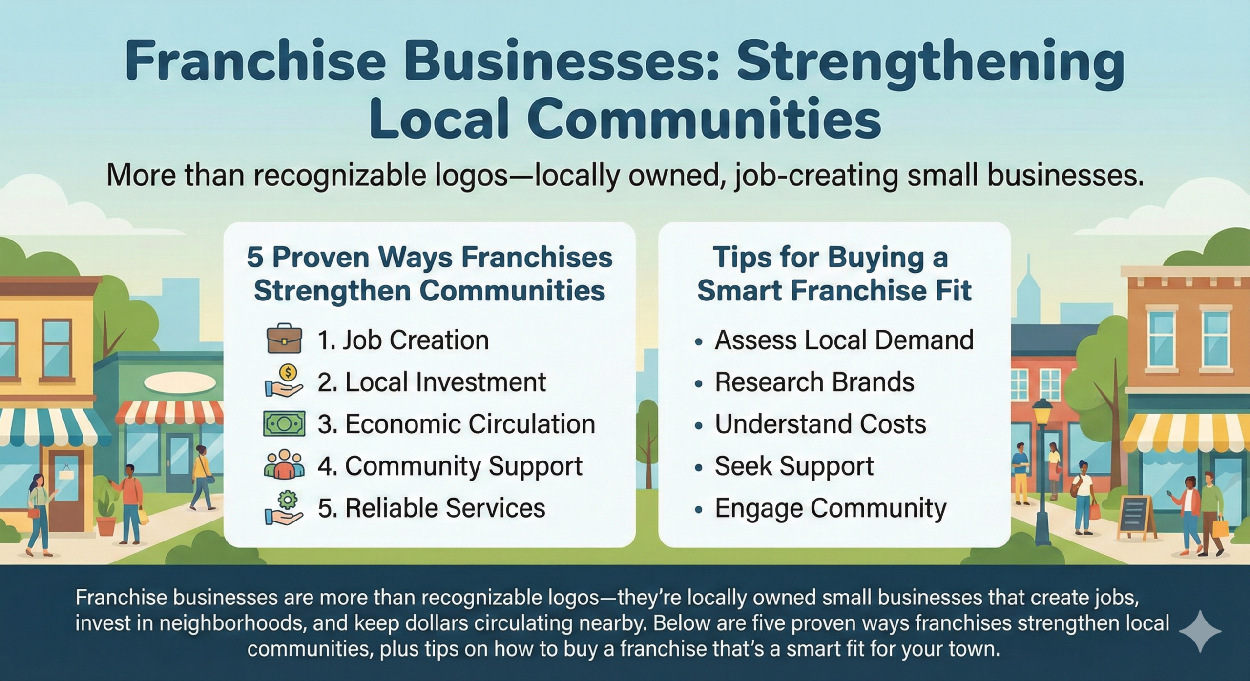 5 Ways Franchise Businesses Help Local Communities