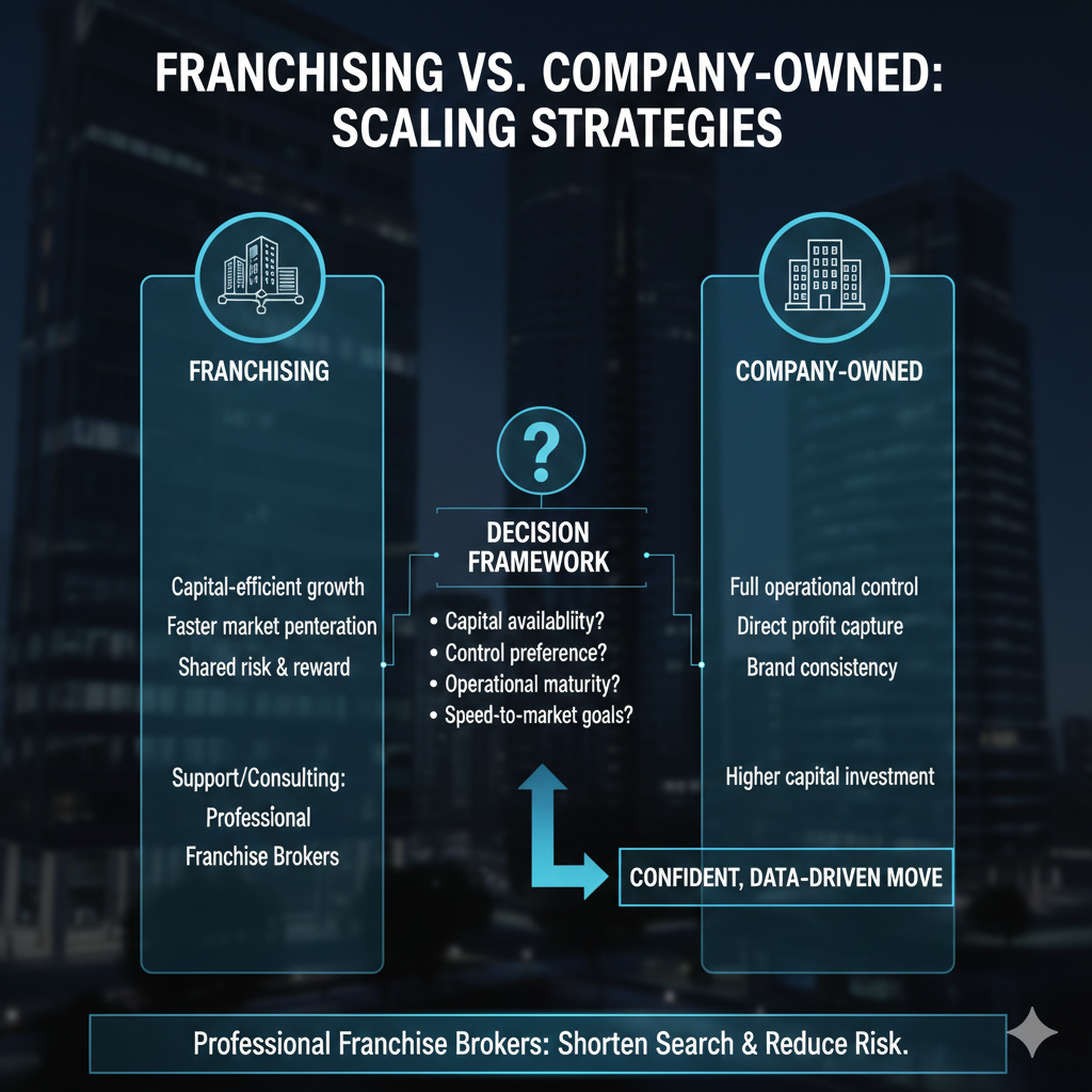 Should You Franchise Your Business or Expand Independently?