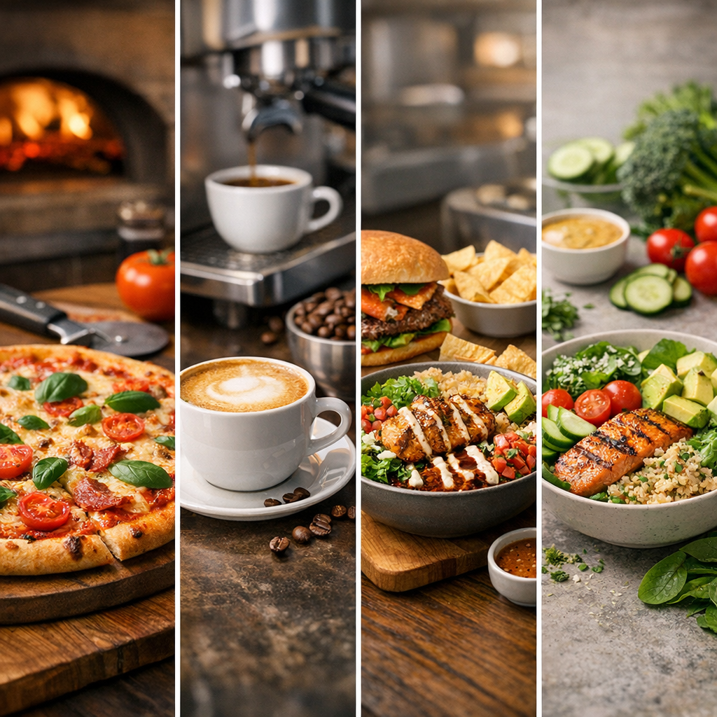 Cuisine-Specific Franchise Models Compared: Pizza, Coffee, Fast Casual, Healthy Eats